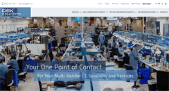 Desktop Screenshot of dbk.com